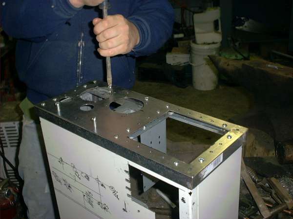 front panel 10