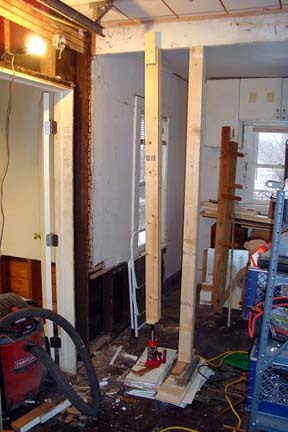 jacking support beam